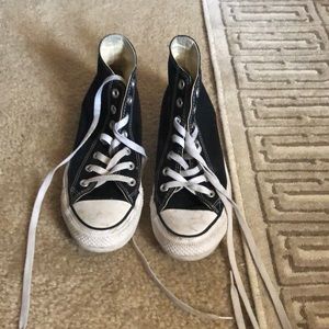 black high top convers